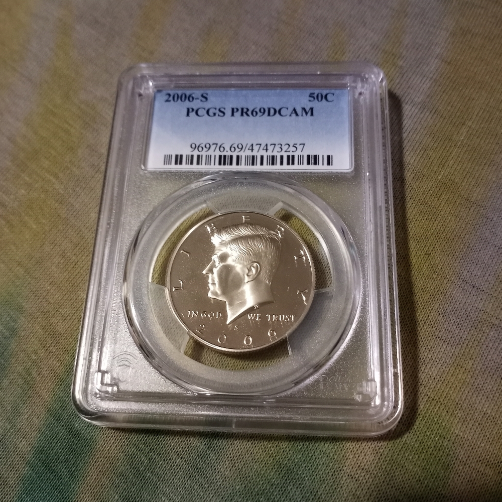 2006-S Proof Half Dollar PCGS PR69DCAM
